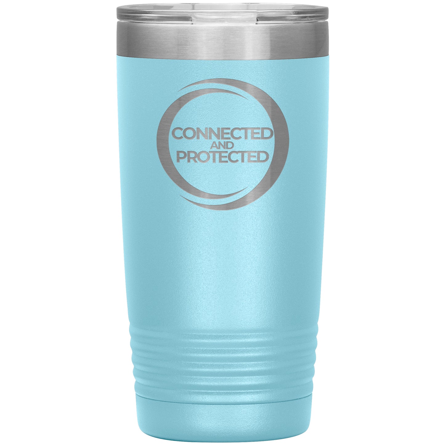Connected And Protected-20oz Insulated Tumbler