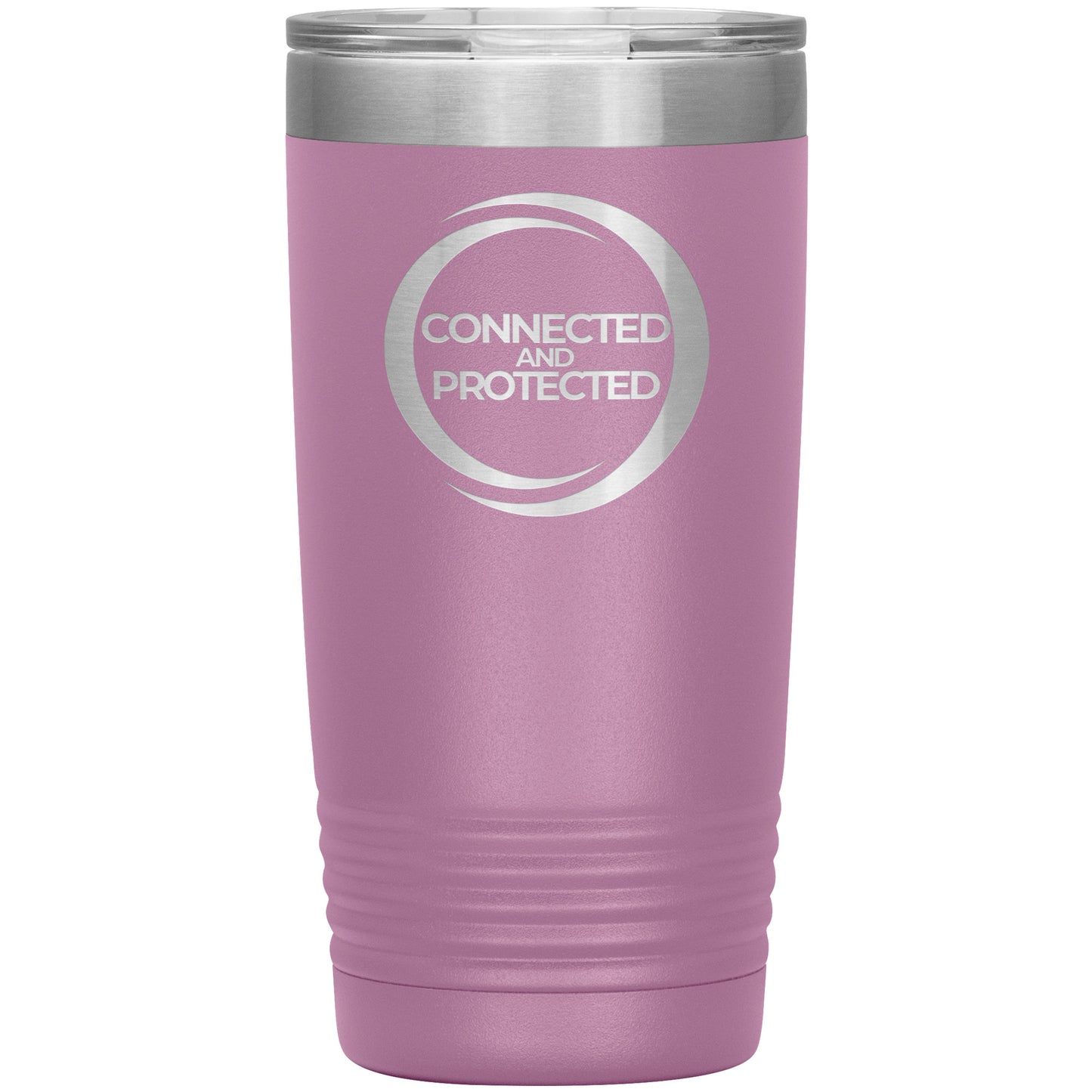 Connected And Protected-20oz Insulated Tumbler