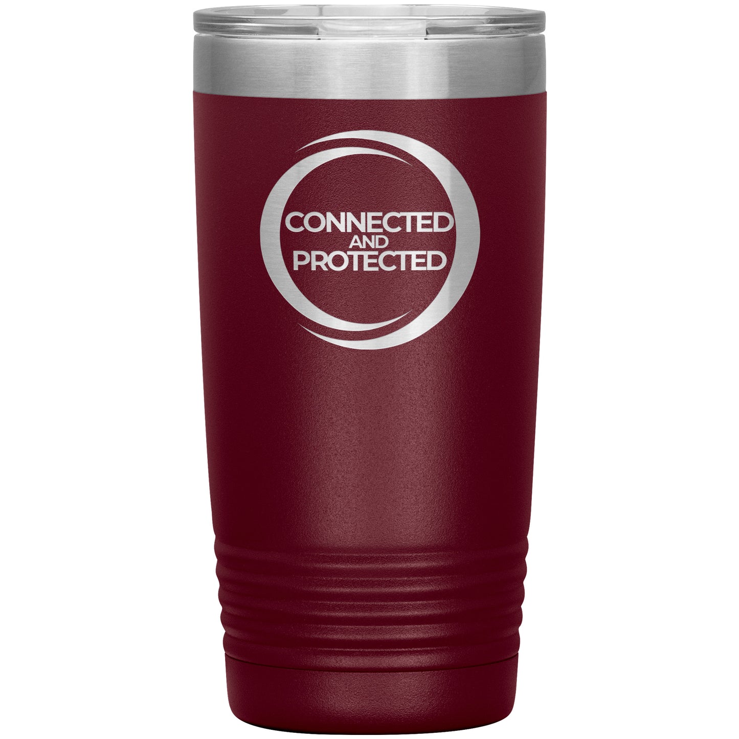 Connected And Protected-20oz Insulated Tumbler