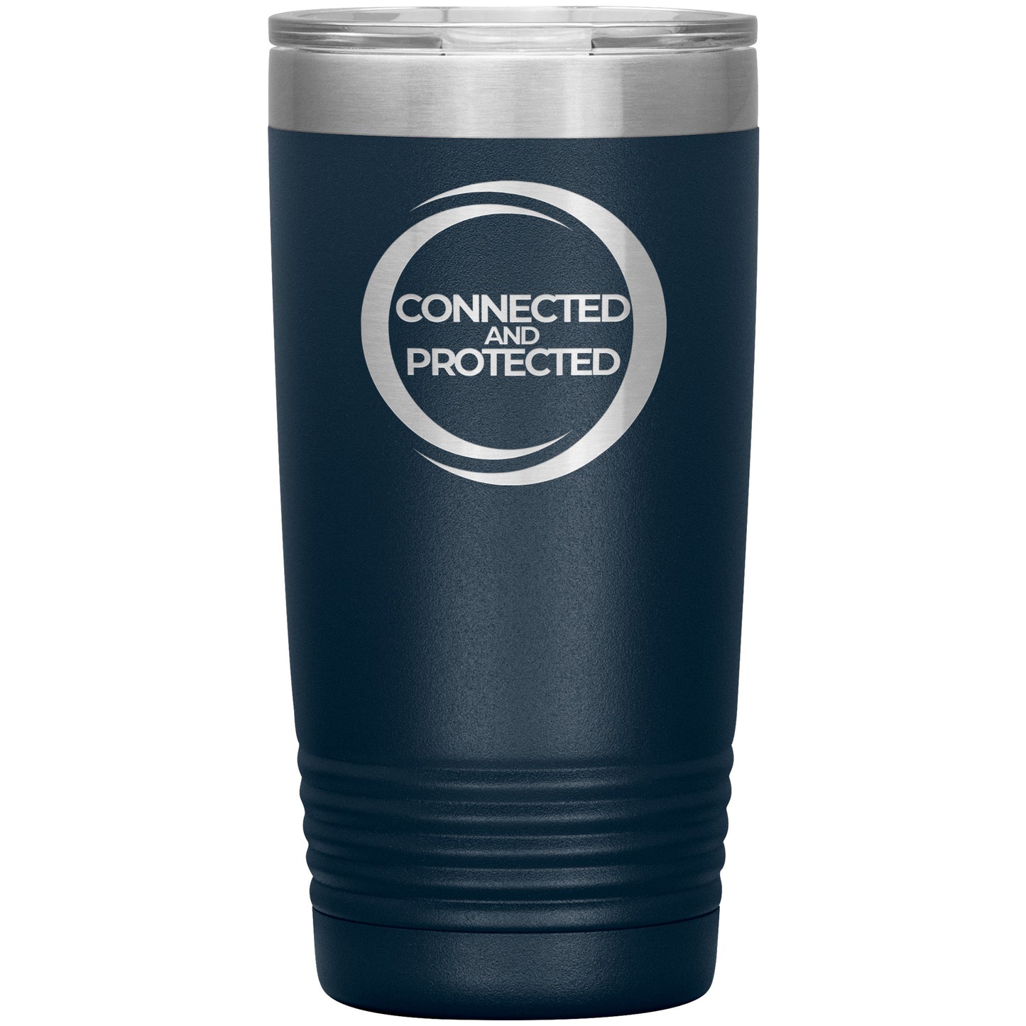 Connected And Protected-20oz Insulated Tumbler
