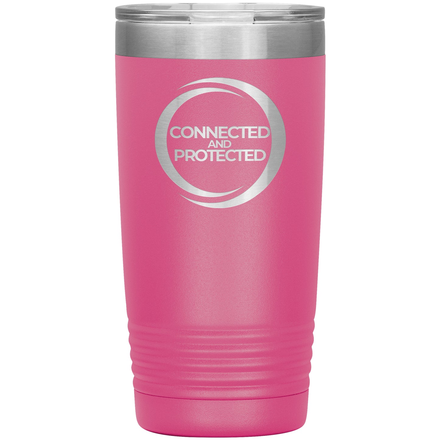 Connected And Protected-20oz Insulated Tumbler