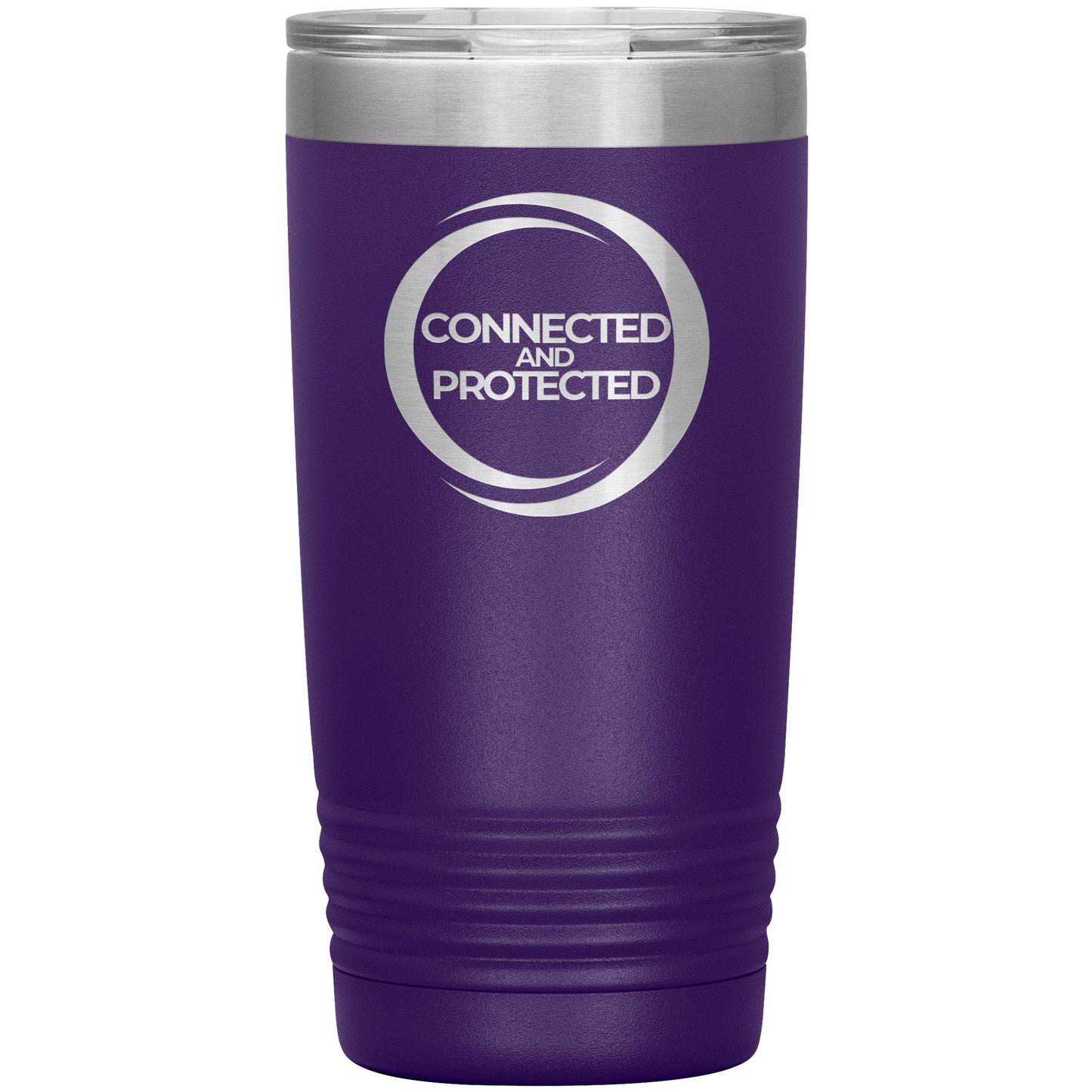 Connected And Protected-20oz Insulated Tumbler