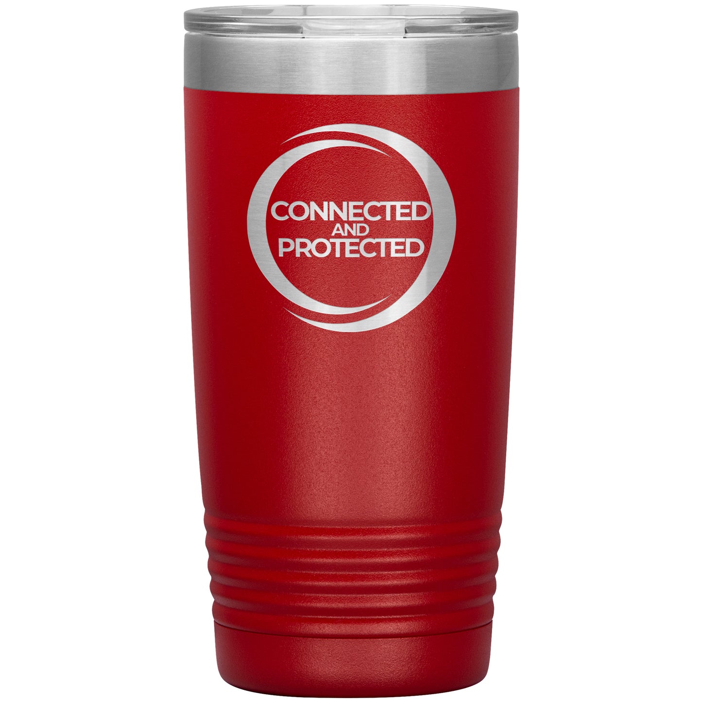 Connected And Protected-20oz Insulated Tumbler