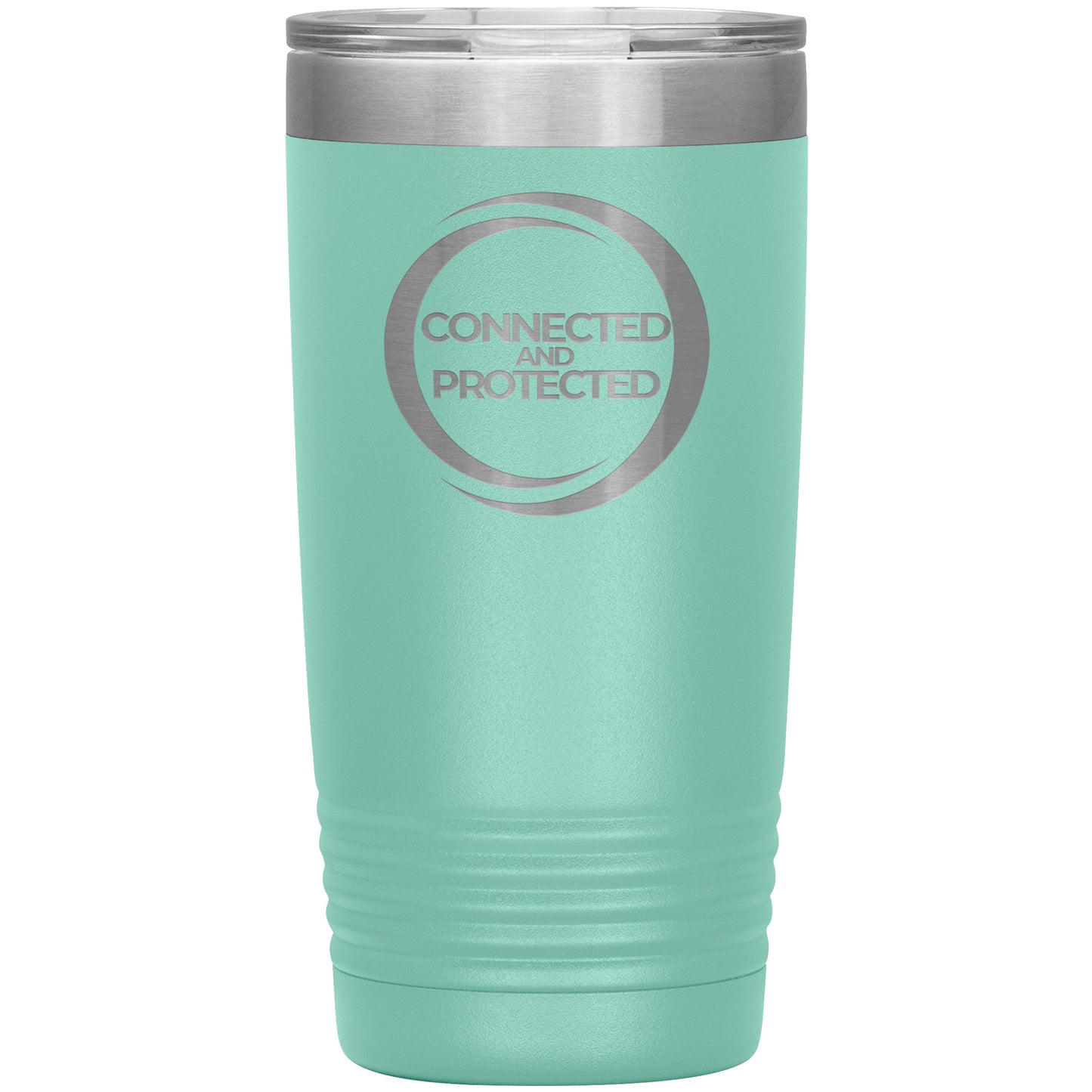 Connected And Protected-20oz Insulated Tumbler