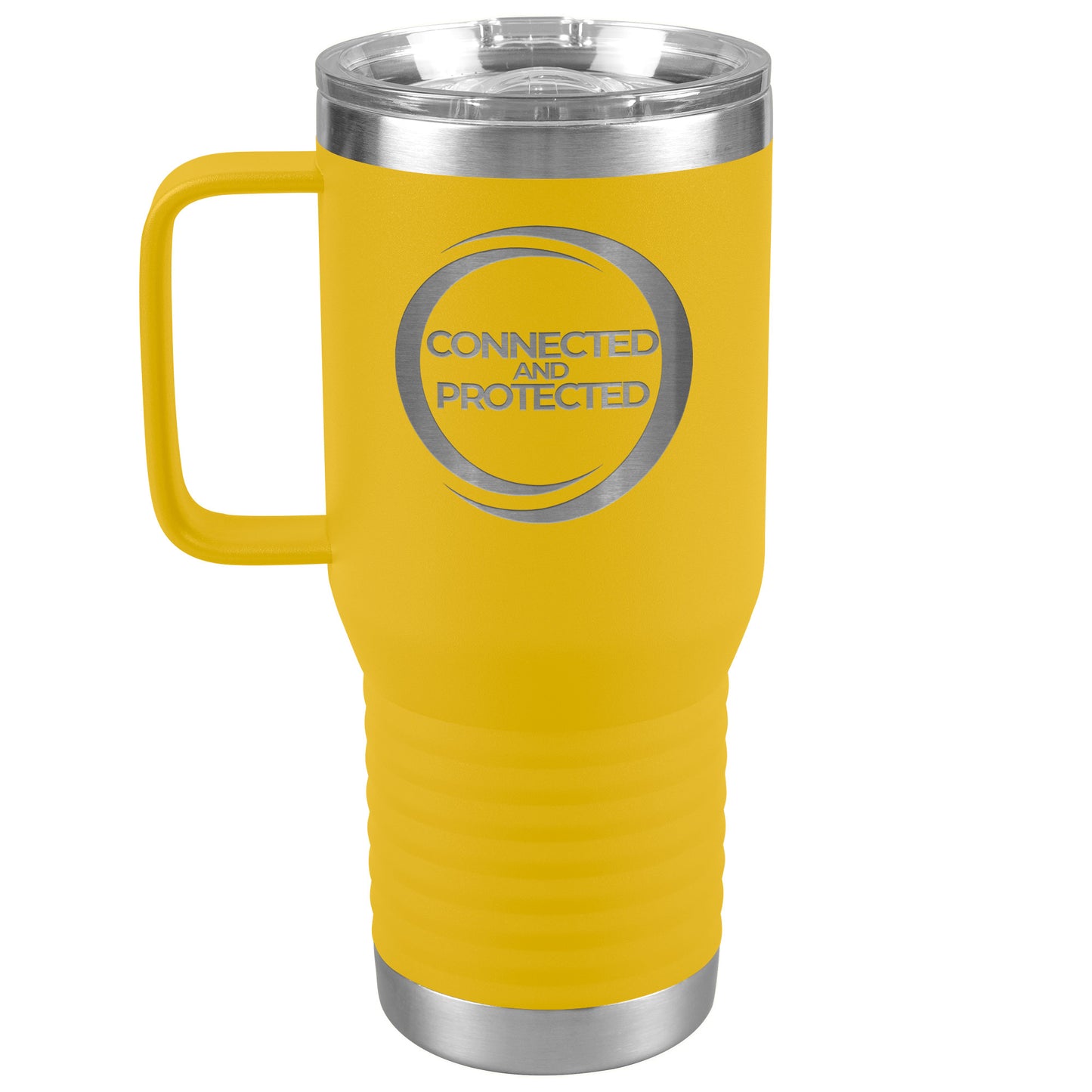 Connected And Protected-20oz Travel Tumbler