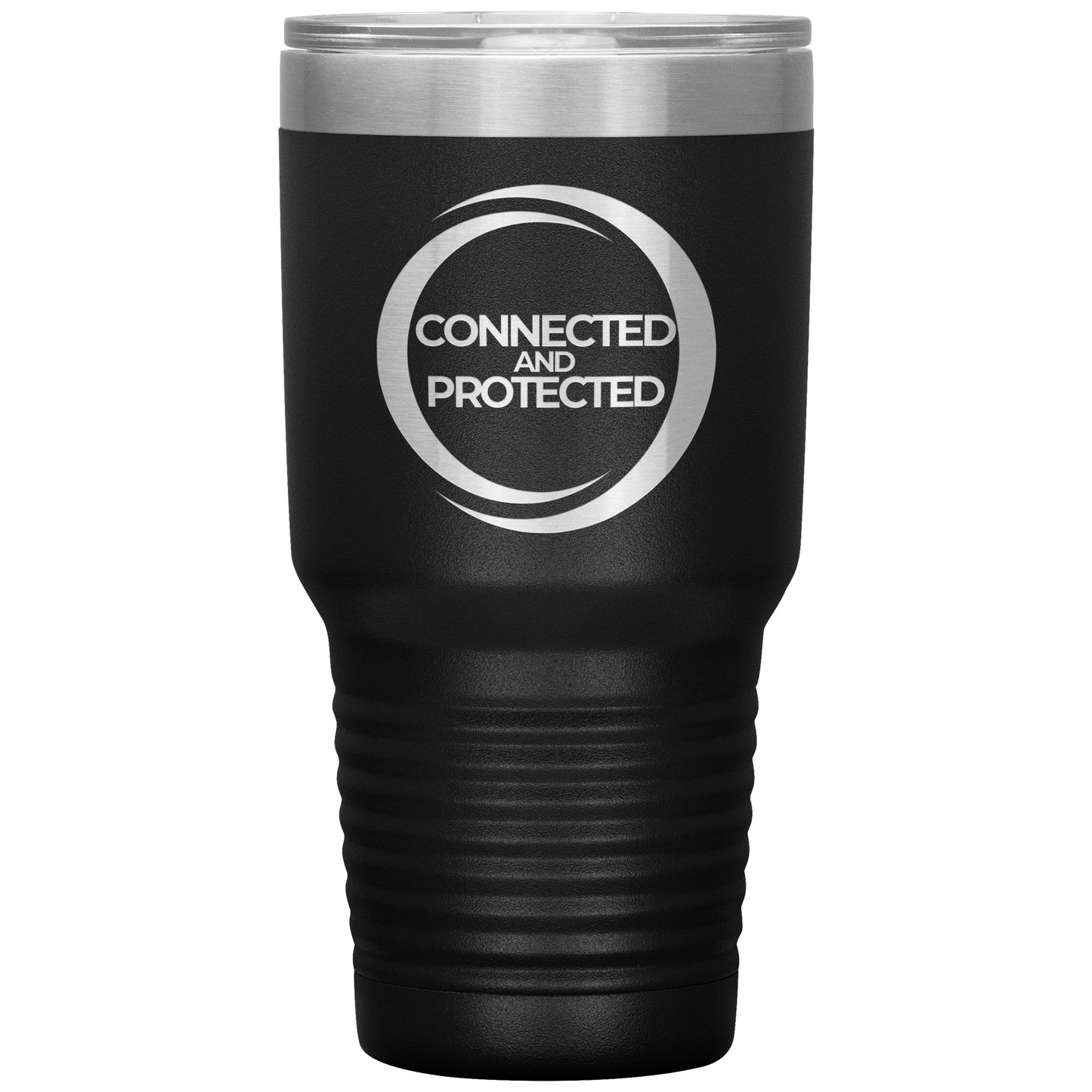 Connected And Protected-30oz Insulated Tumbler