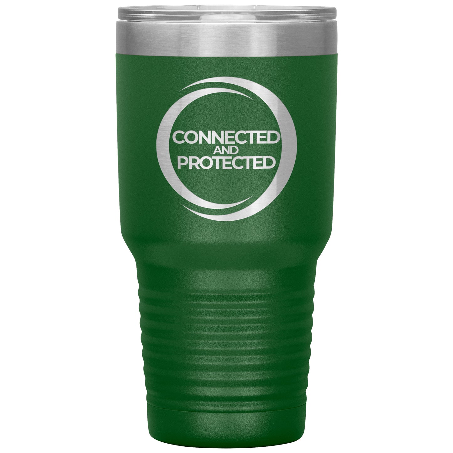 Connected And Protected-30oz Insulated Tumbler