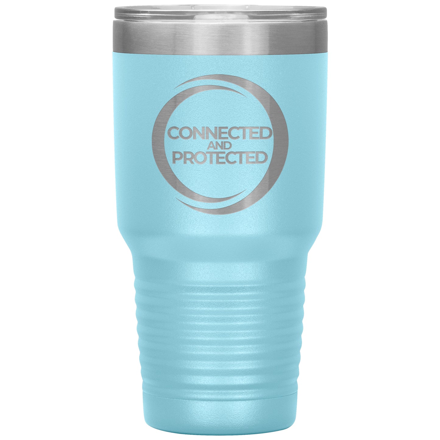Connected And Protected-30oz Insulated Tumbler
