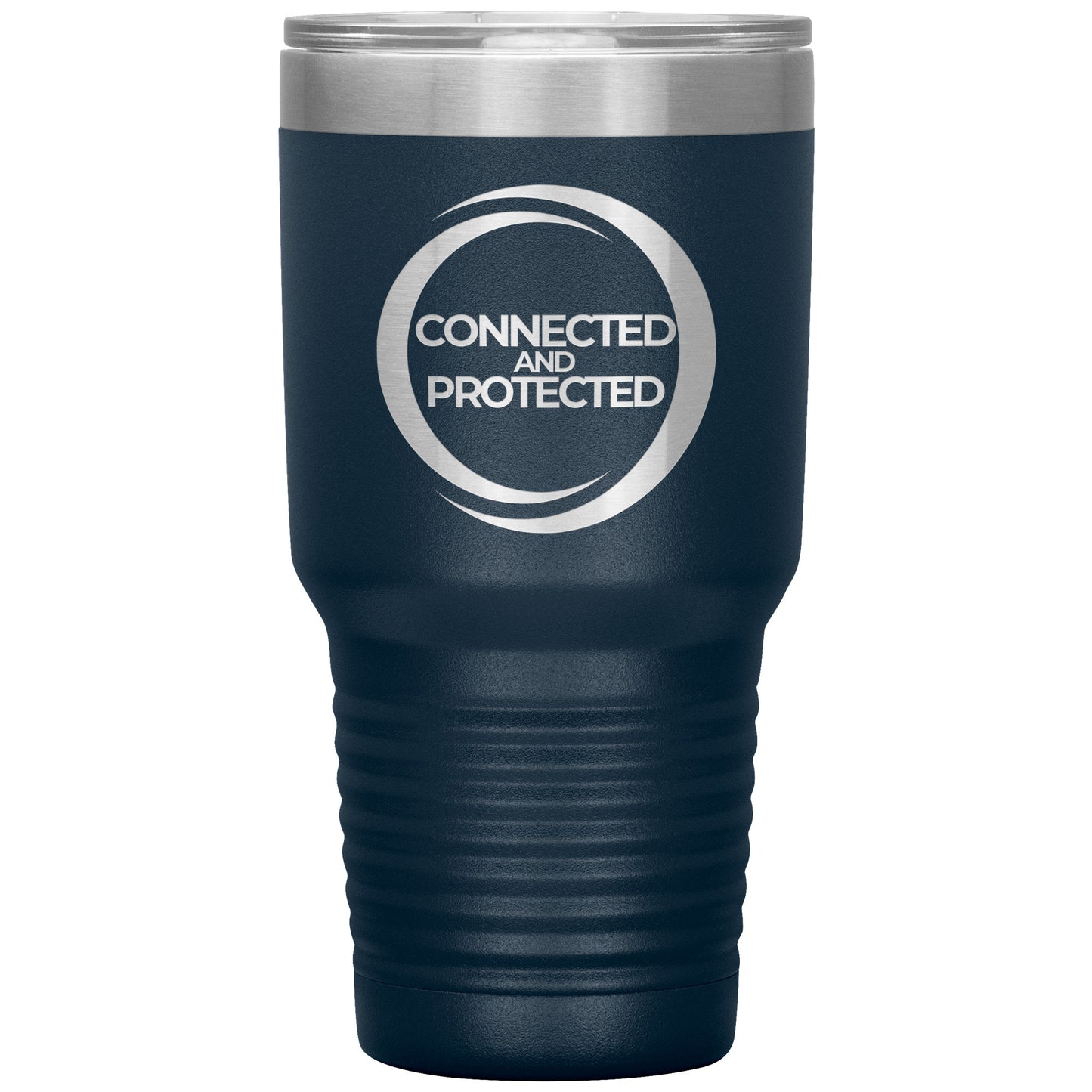 Connected And Protected-30oz Insulated Tumbler