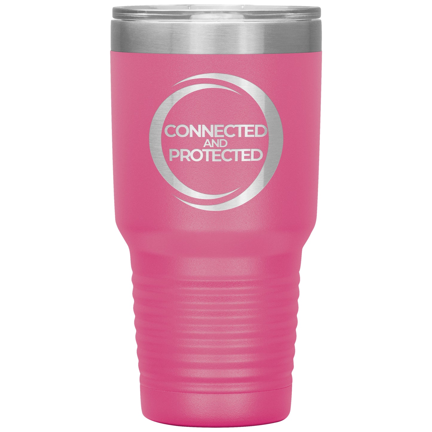 Connected And Protected-30oz Insulated Tumbler