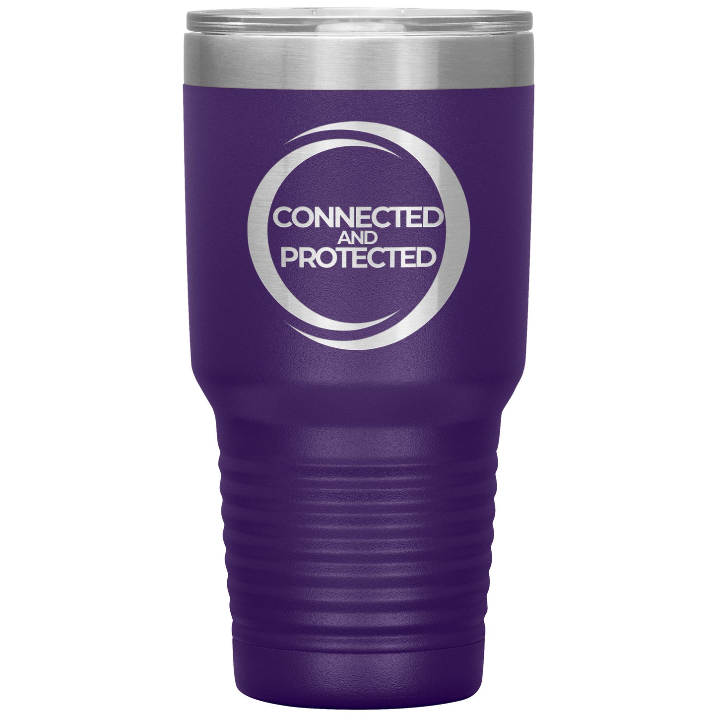 Connected And Protected-30oz Insulated Tumbler