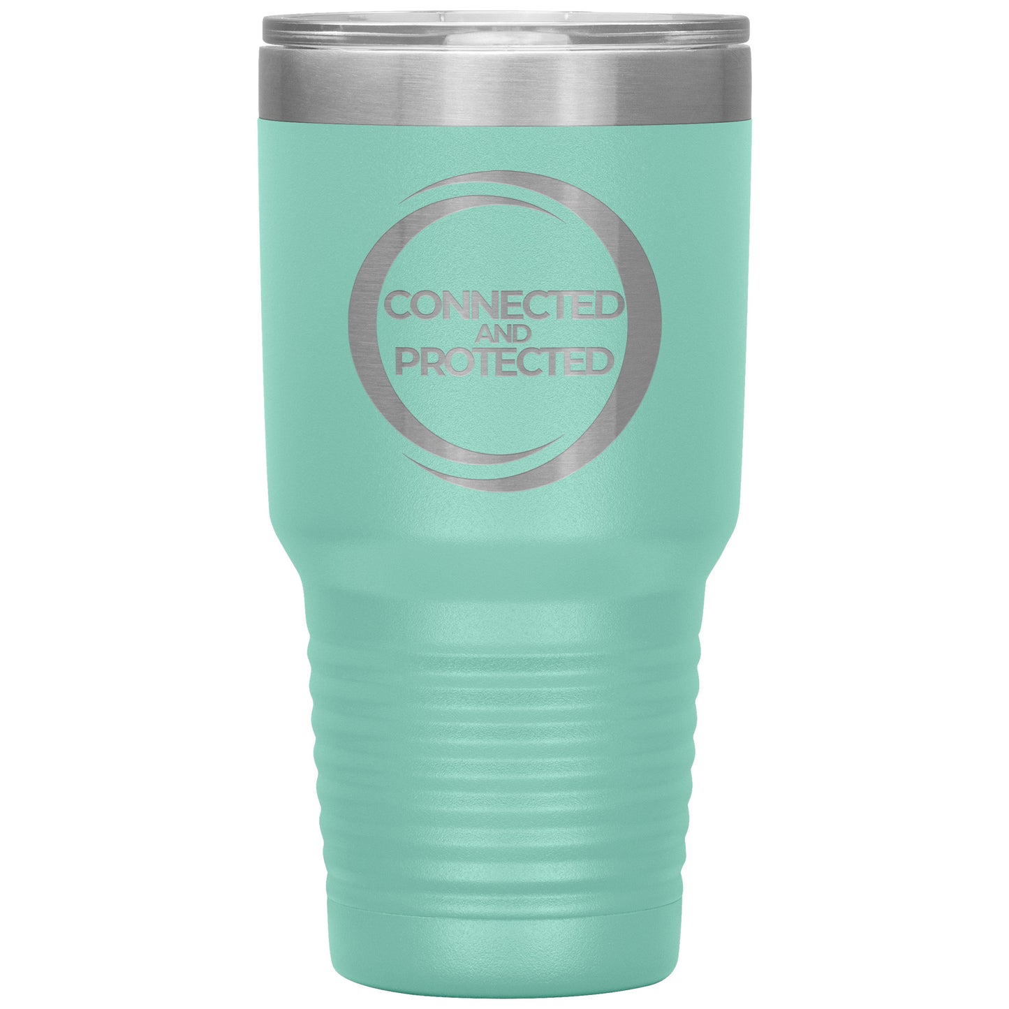 Connected And Protected-30oz Insulated Tumbler