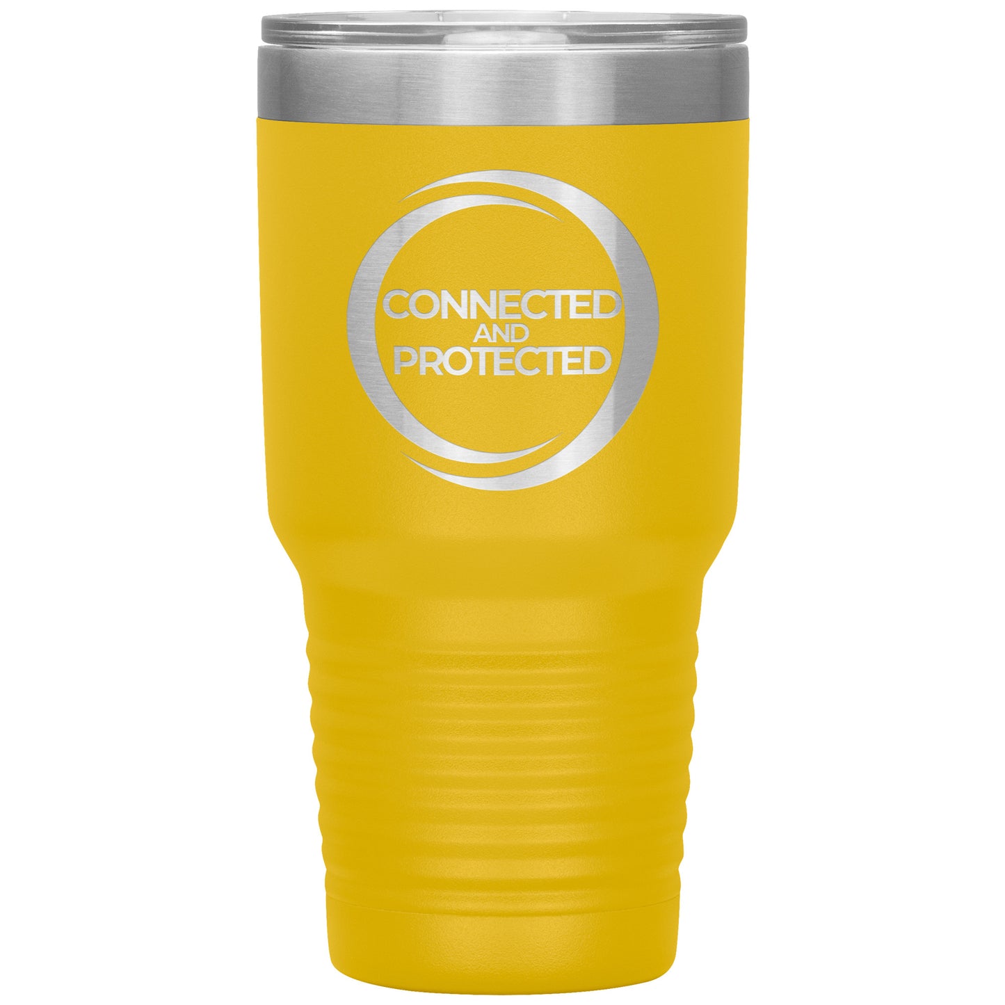 Connected And Protected-30oz Insulated Tumbler