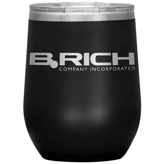 B.Rich-12oz Insulated Wine Tumbler