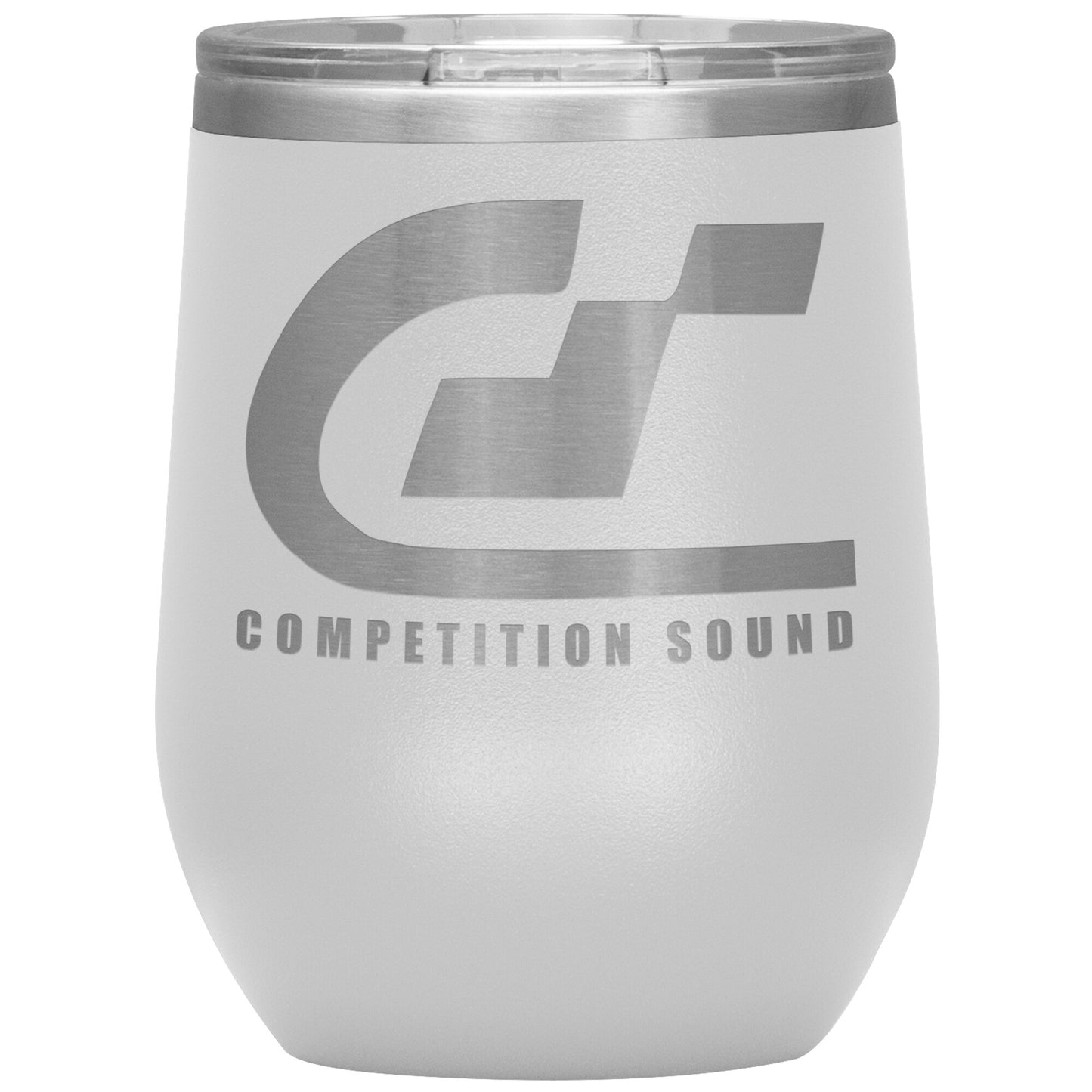 Competition Sound-12oz Wine Insulated Tumbler