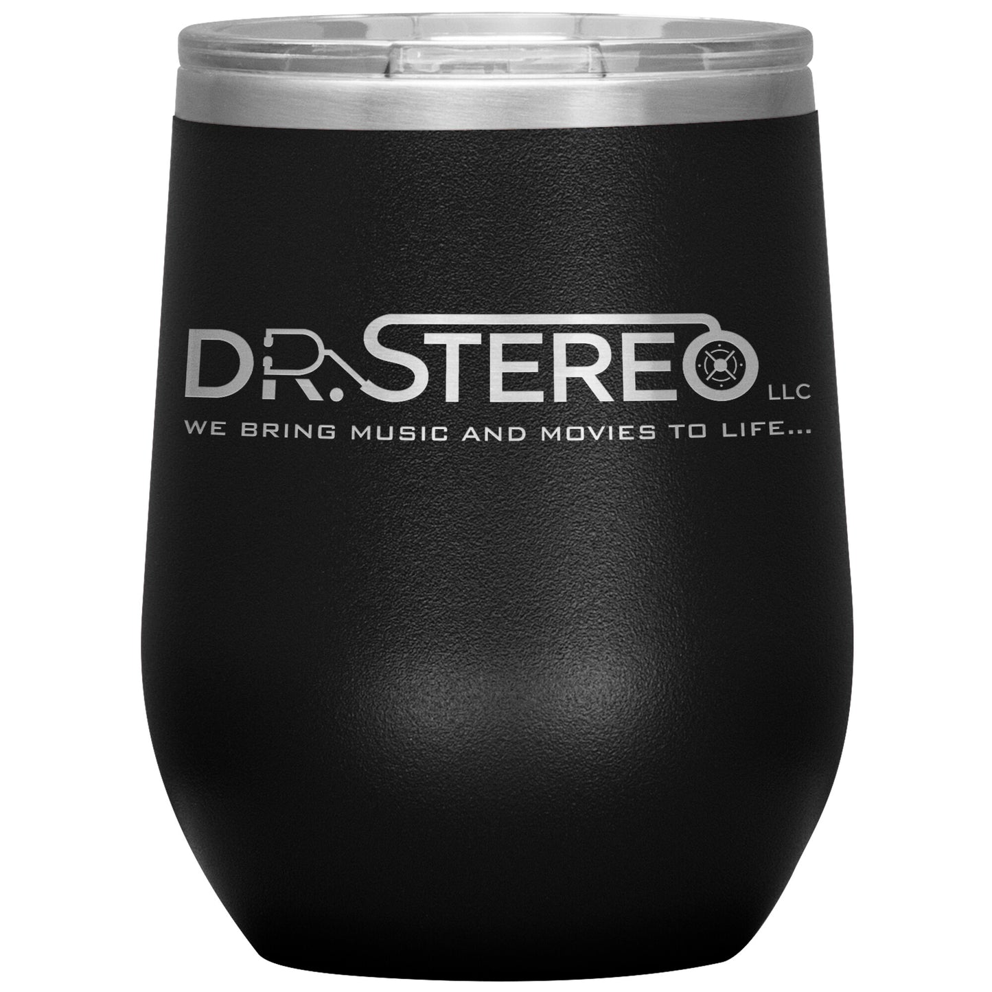 Dr. Stereo-12oz Insulated Wine Tumbler