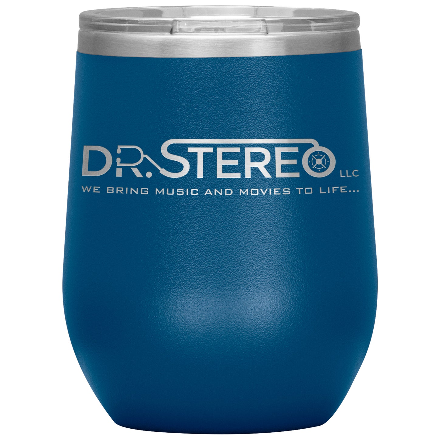 Dr. Stereo-12oz Insulated Wine Tumbler