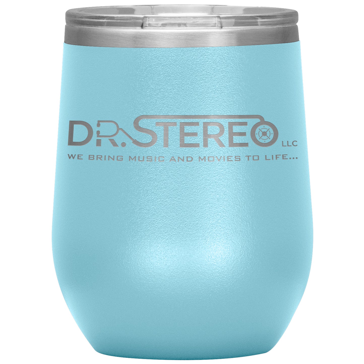 Dr. Stereo-12oz Insulated Wine Tumbler