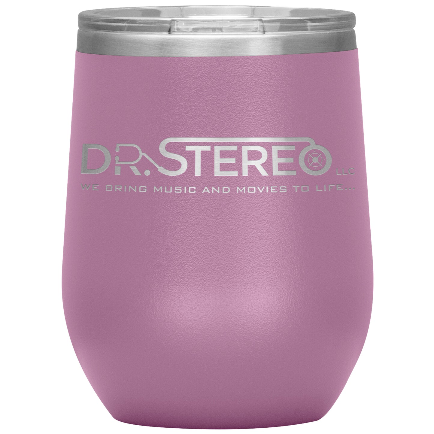Dr. Stereo-12oz Insulated Wine Tumbler