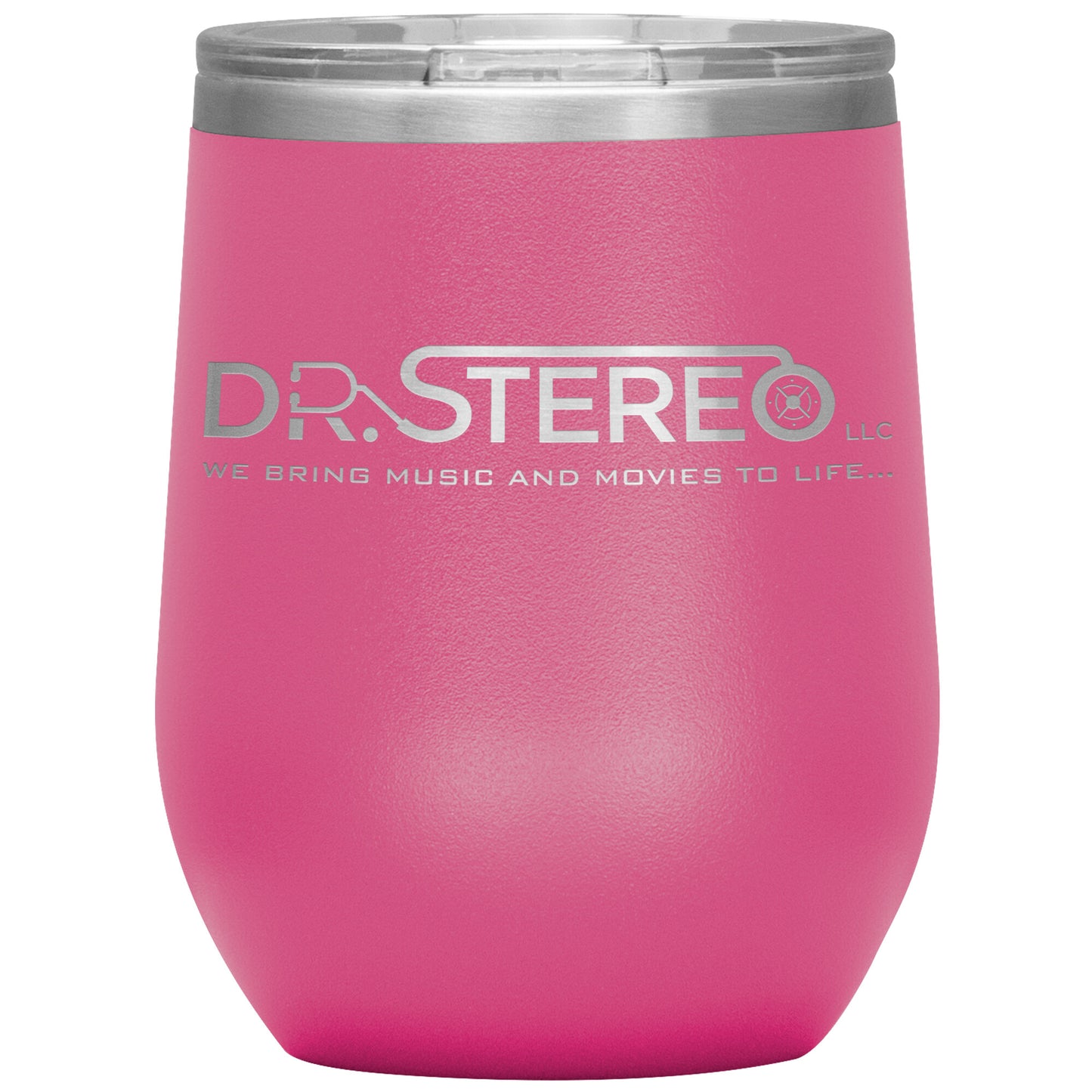 Dr. Stereo-12oz Insulated Wine Tumbler