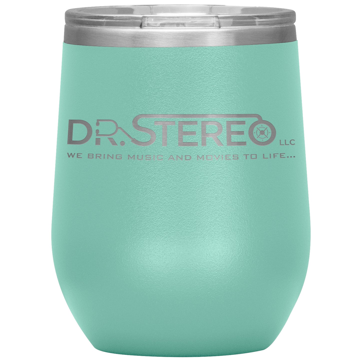 Dr. Stereo-12oz Insulated Wine Tumbler