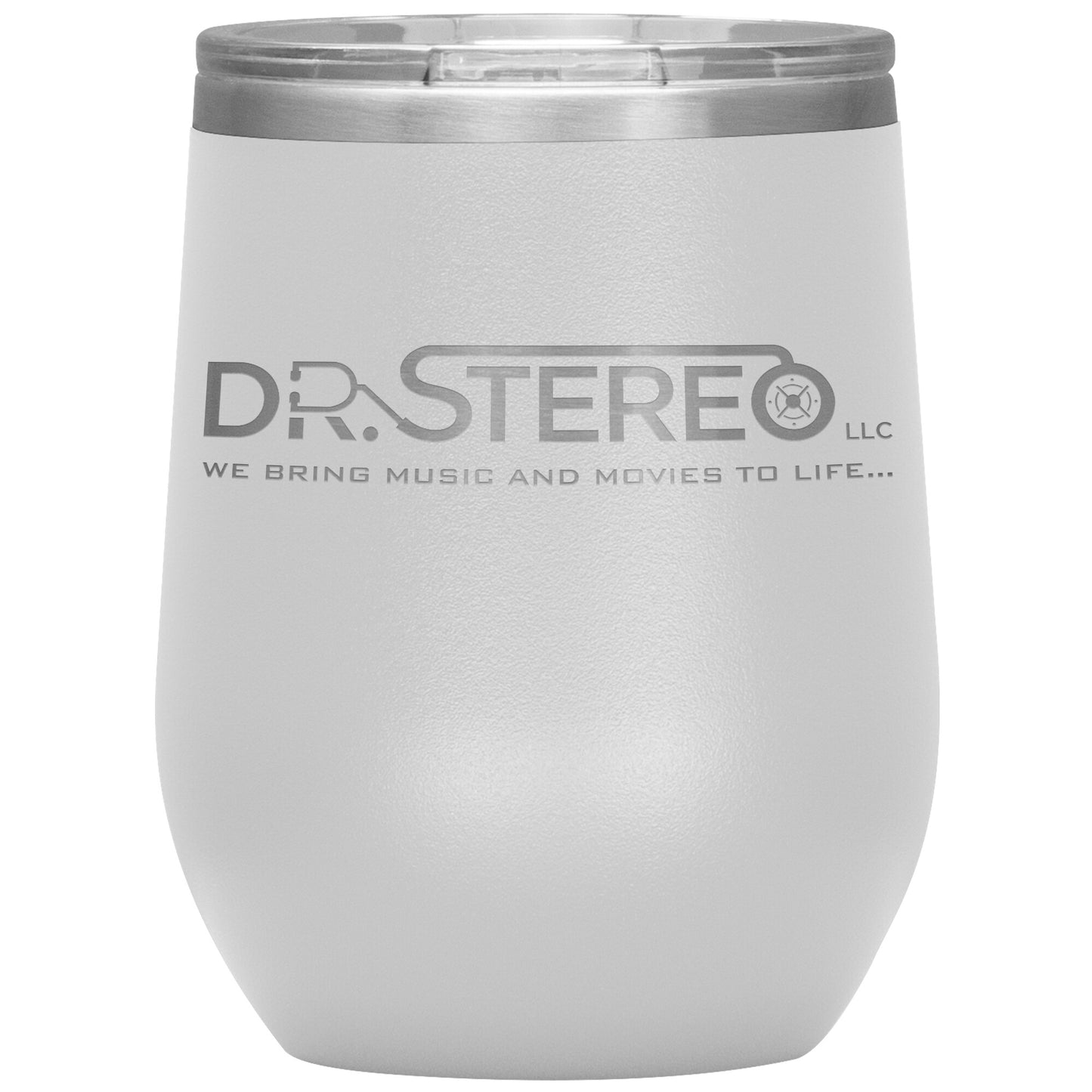 Dr. Stereo-12oz Insulated Wine Tumbler