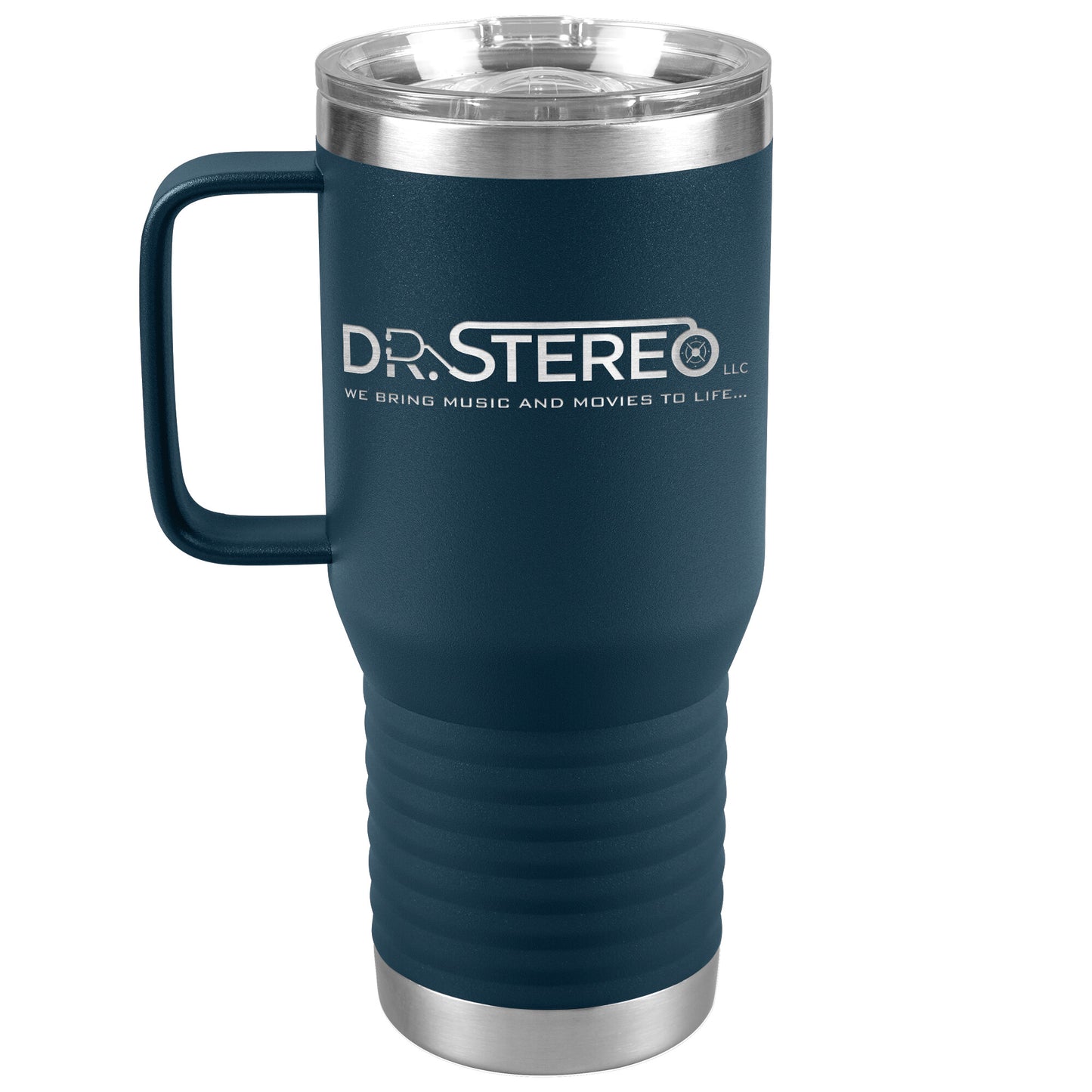Dr. Stereo-20oz Insulated Travel Tumbler