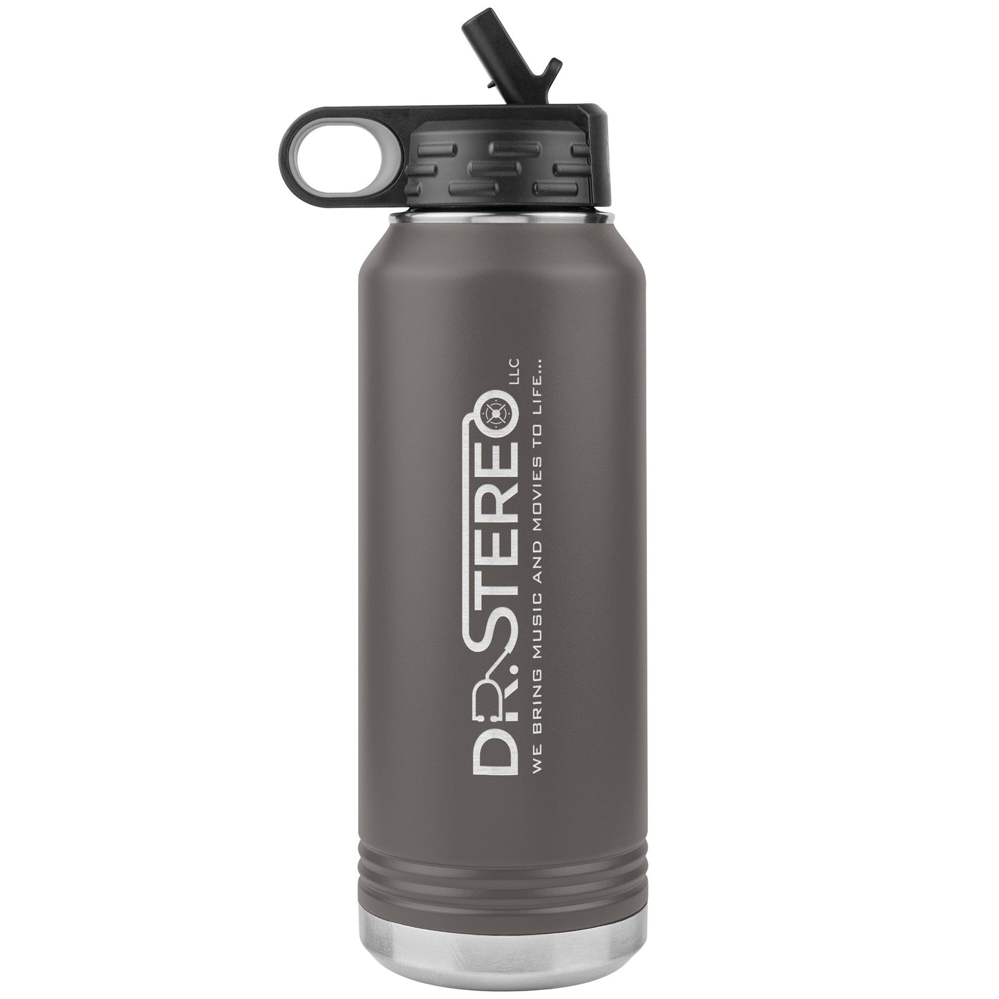Dr. Stereo-32oz Insulated Water Bottle