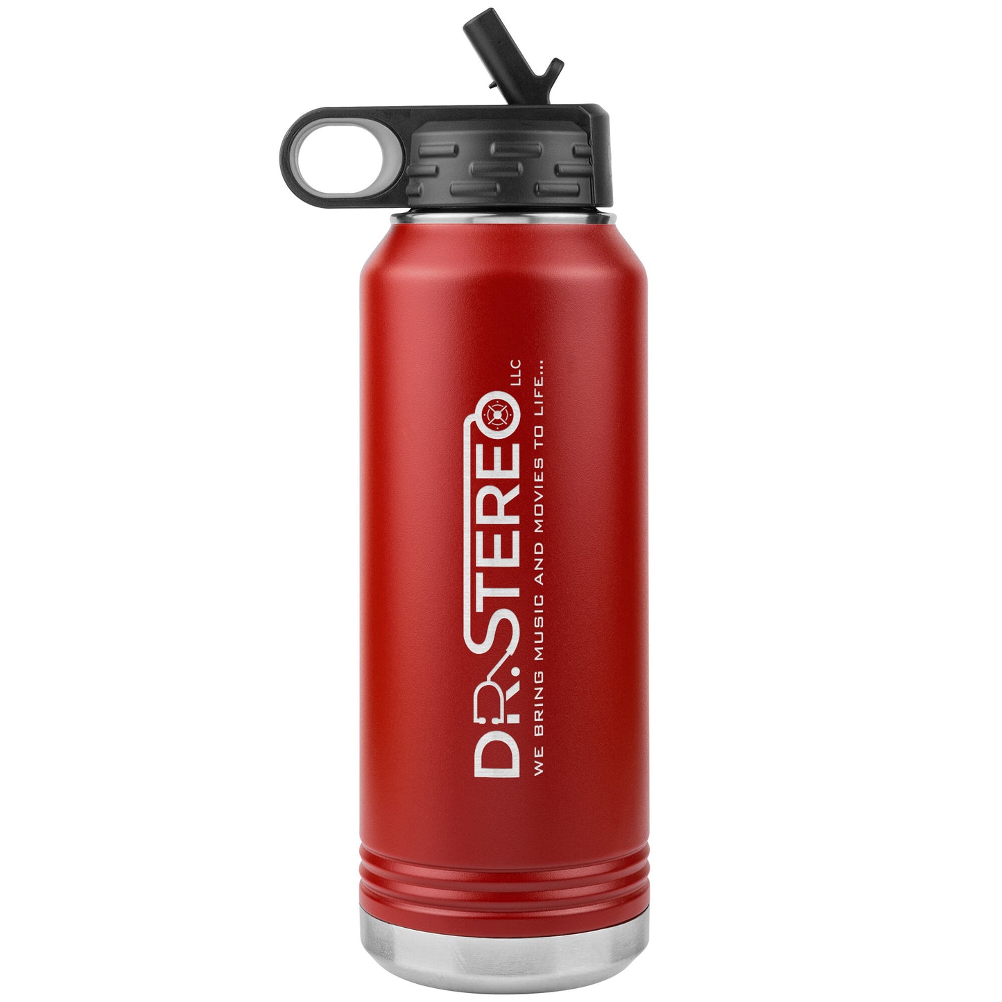 Dr. Stereo-32oz Insulated Water Bottle