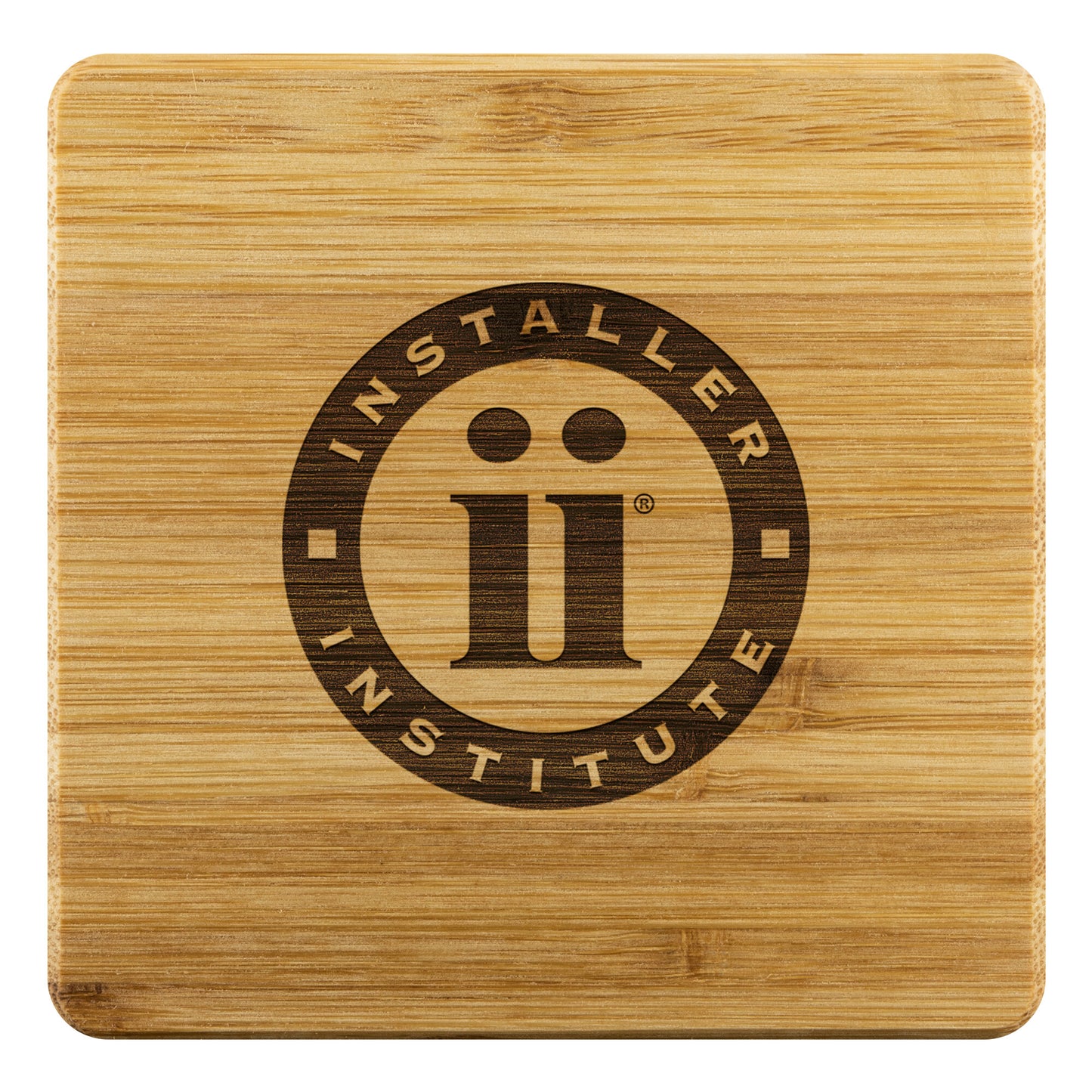 Installer Institute-Bamboo Coaster - 4pc