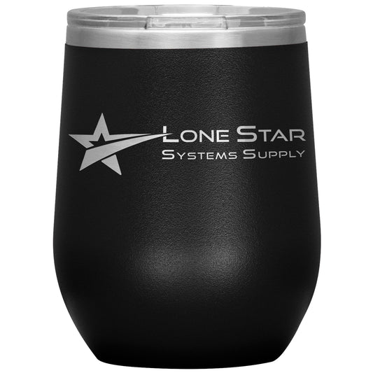 Lone Star-12oz Insulated Wine Tumbler