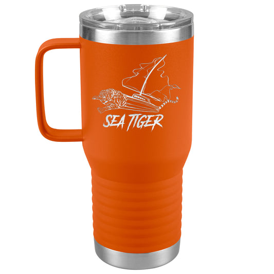 Sea Tiger-20oz Travel Tumbler