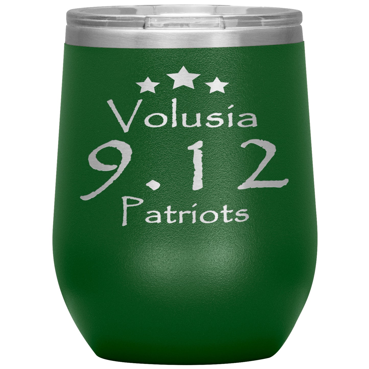 Volusia 912 Patriots-12oz Wine Insulated Tumbler