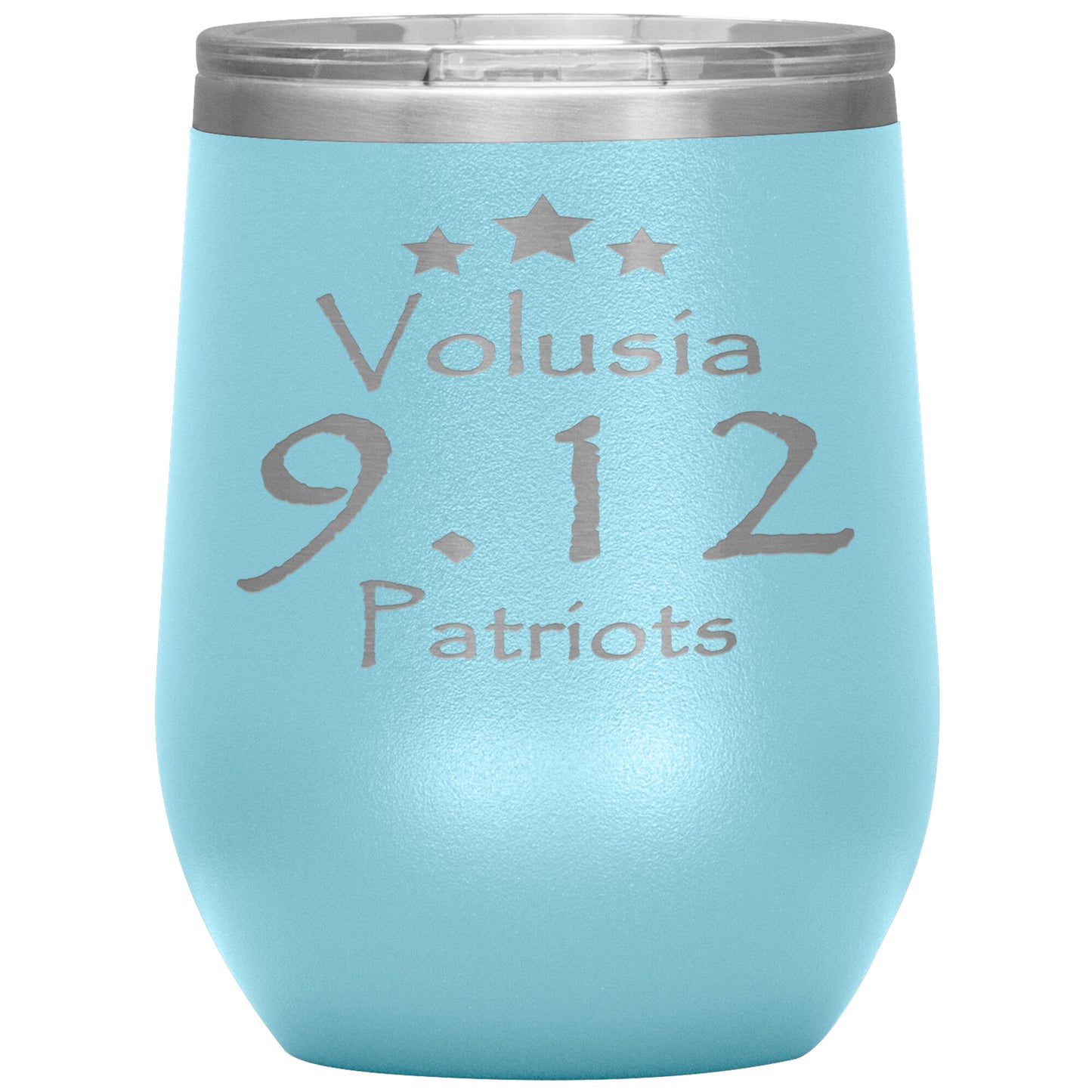 Volusia 912 Patriots-12oz Wine Insulated Tumbler