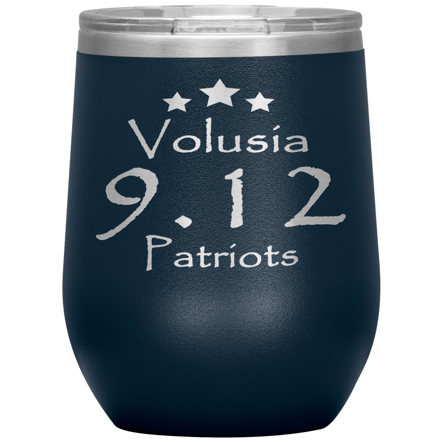 Volusia 912 Patriots-12oz Wine Insulated Tumbler