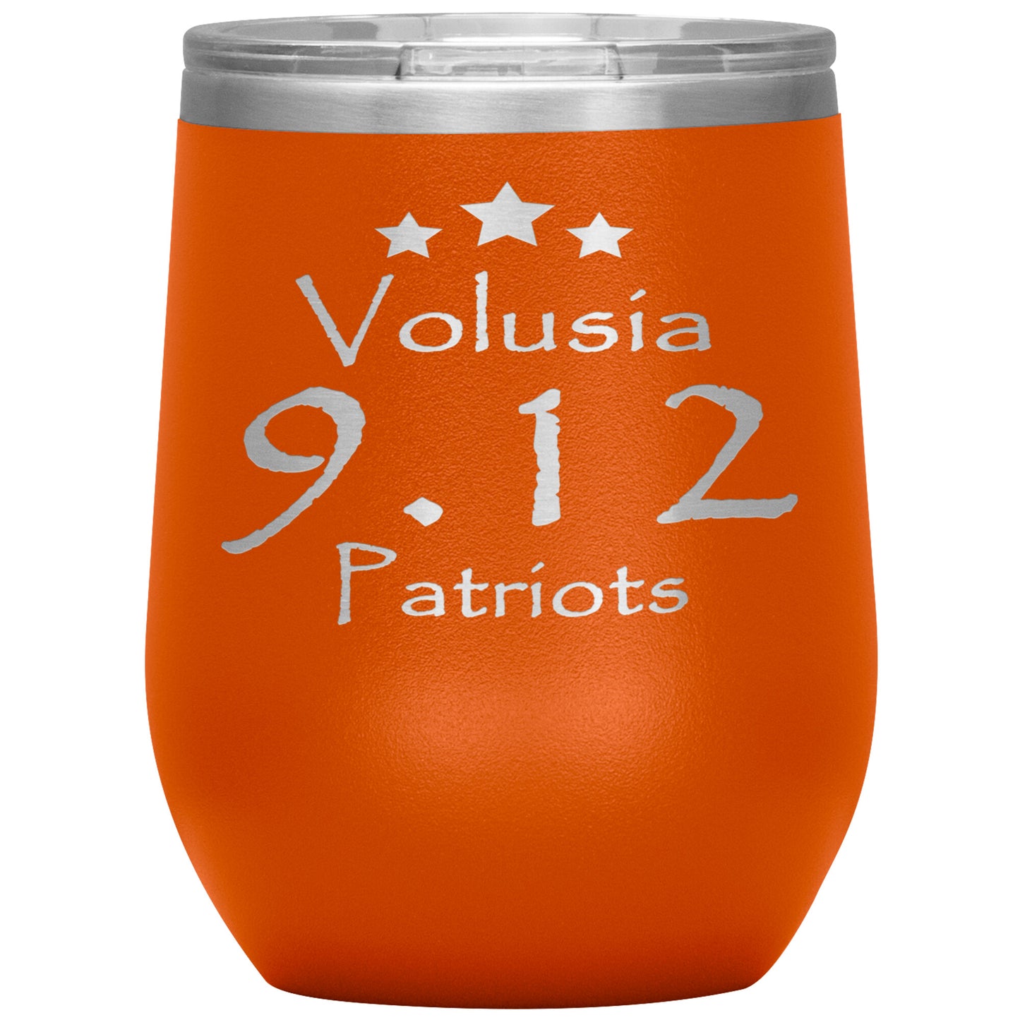 Volusia 912 Patriots-12oz Wine Insulated Tumbler