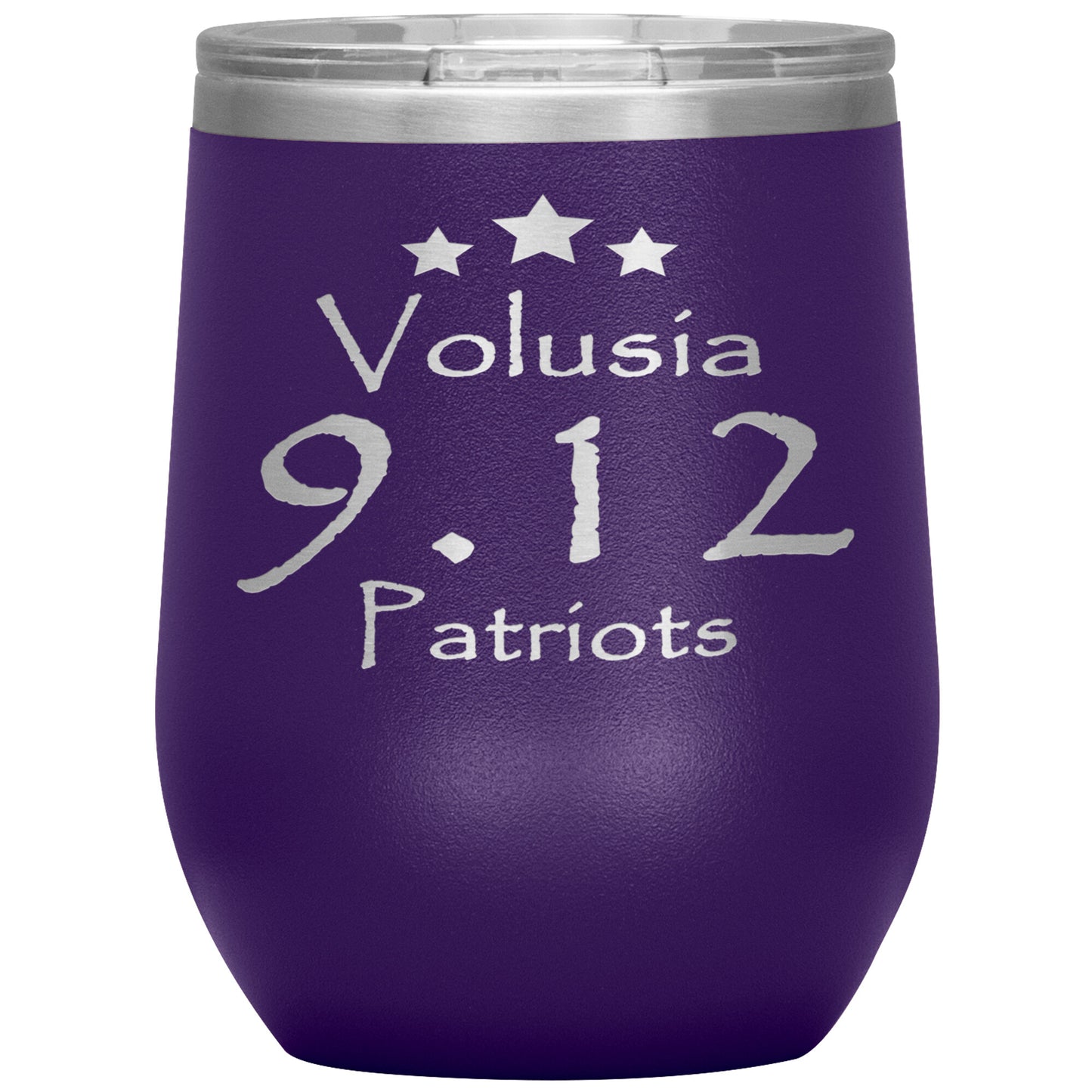Volusia 912 Patriots-12oz Wine Insulated Tumbler