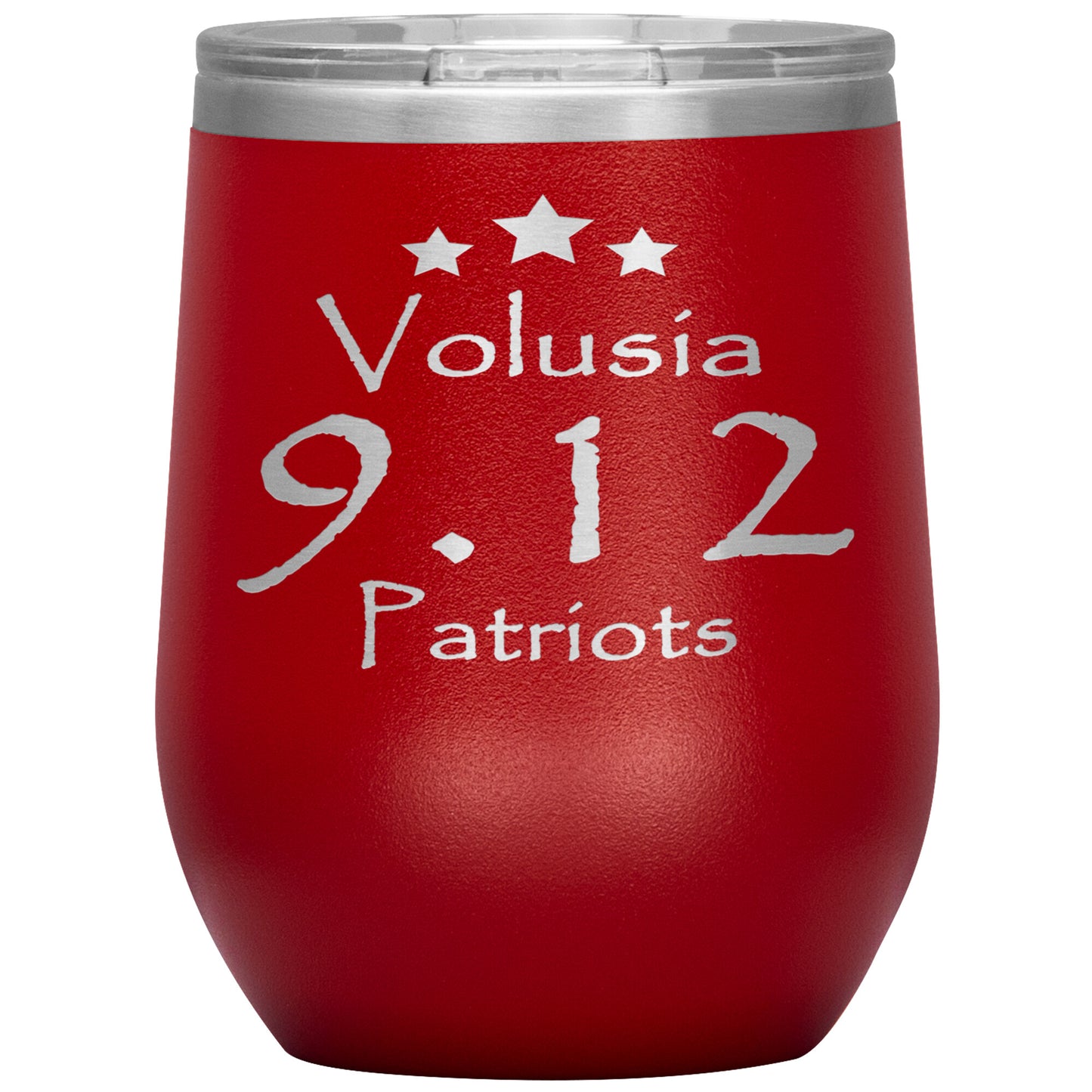 Volusia 912 Patriots-12oz Wine Insulated Tumbler