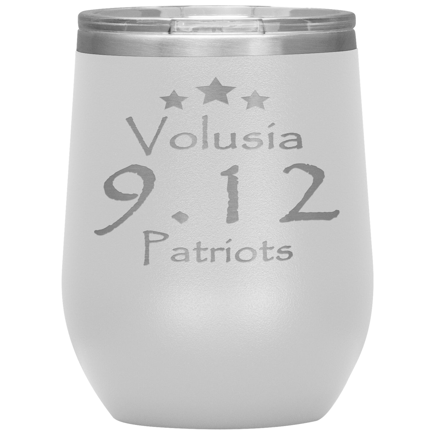 Volusia 912 Patriots-12oz Wine Insulated Tumbler