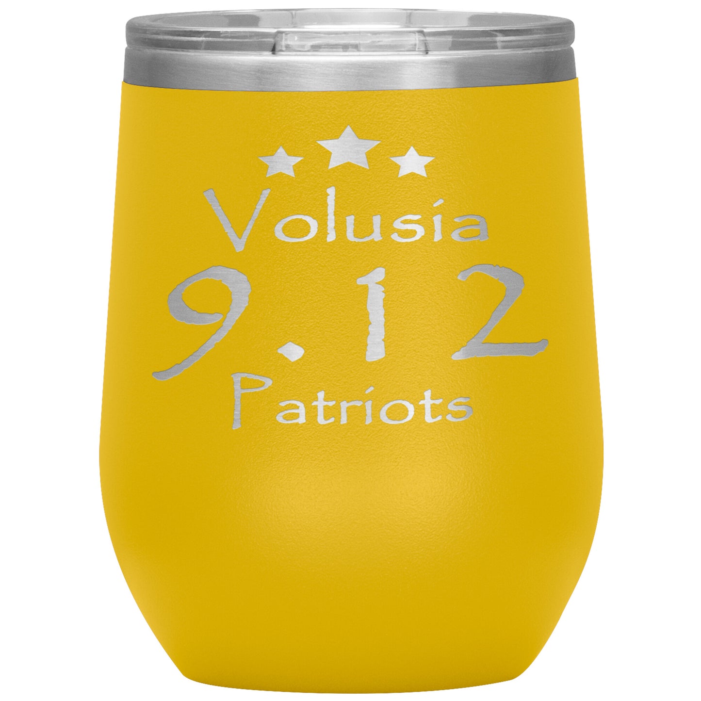 Volusia 912 Patriots-12oz Wine Insulated Tumbler