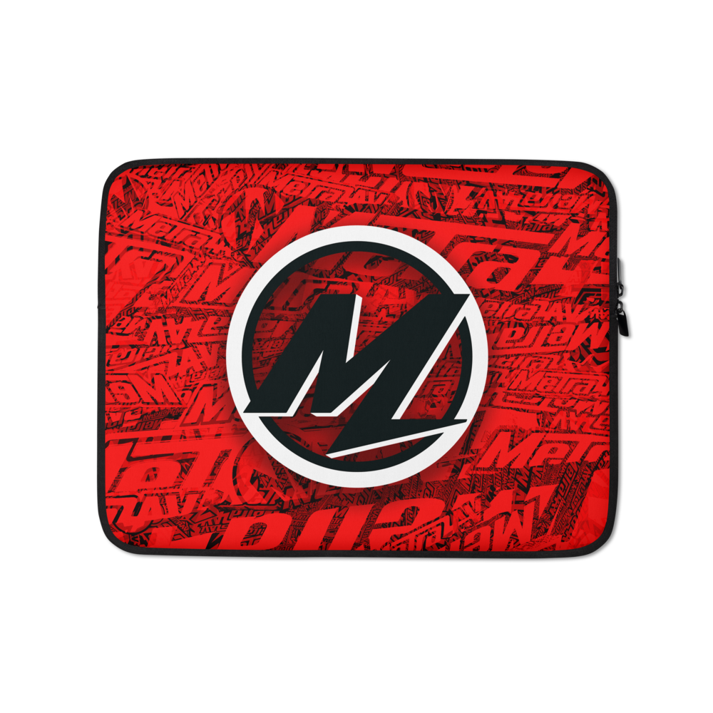 MetraAV M Life- Red Laptop Sleeve