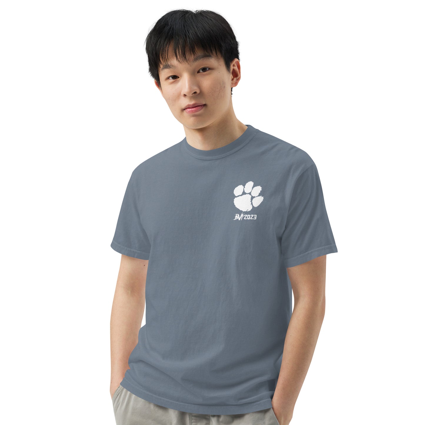 Sea Tiger-Men’s garment-dyed heavyweight t-shirt