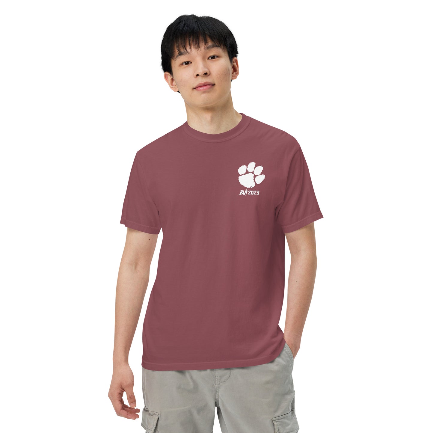 Sea Tiger-Men’s garment-dyed heavyweight t-shirt