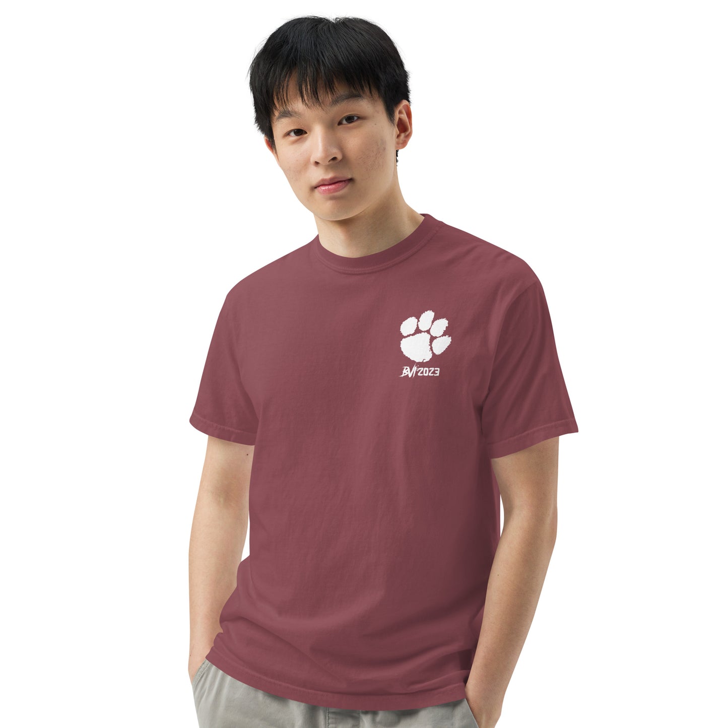 Sea Tiger-Men’s garment-dyed heavyweight t-shirt