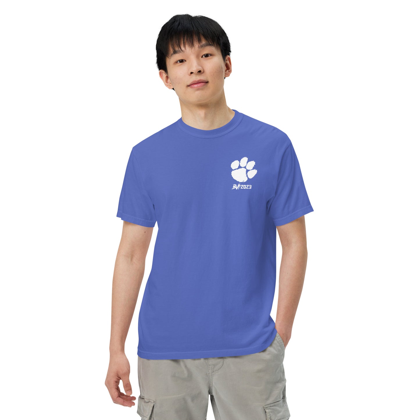 Sea Tiger-Men’s garment-dyed heavyweight t-shirt
