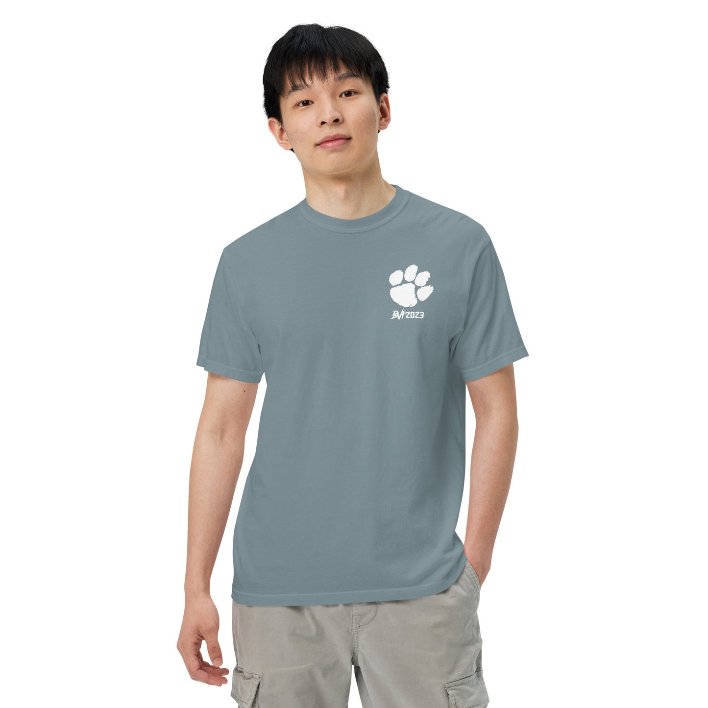 Sea Tiger-Men’s garment-dyed heavyweight t-shirt