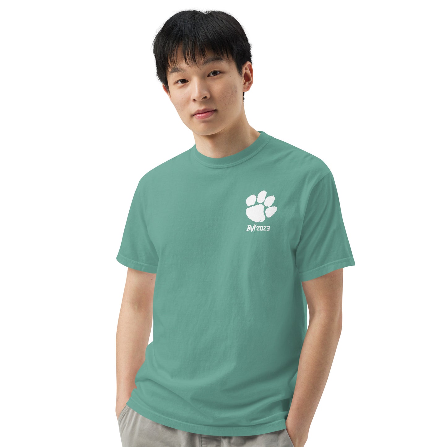 Sea Tiger-Men’s garment-dyed heavyweight t-shirt