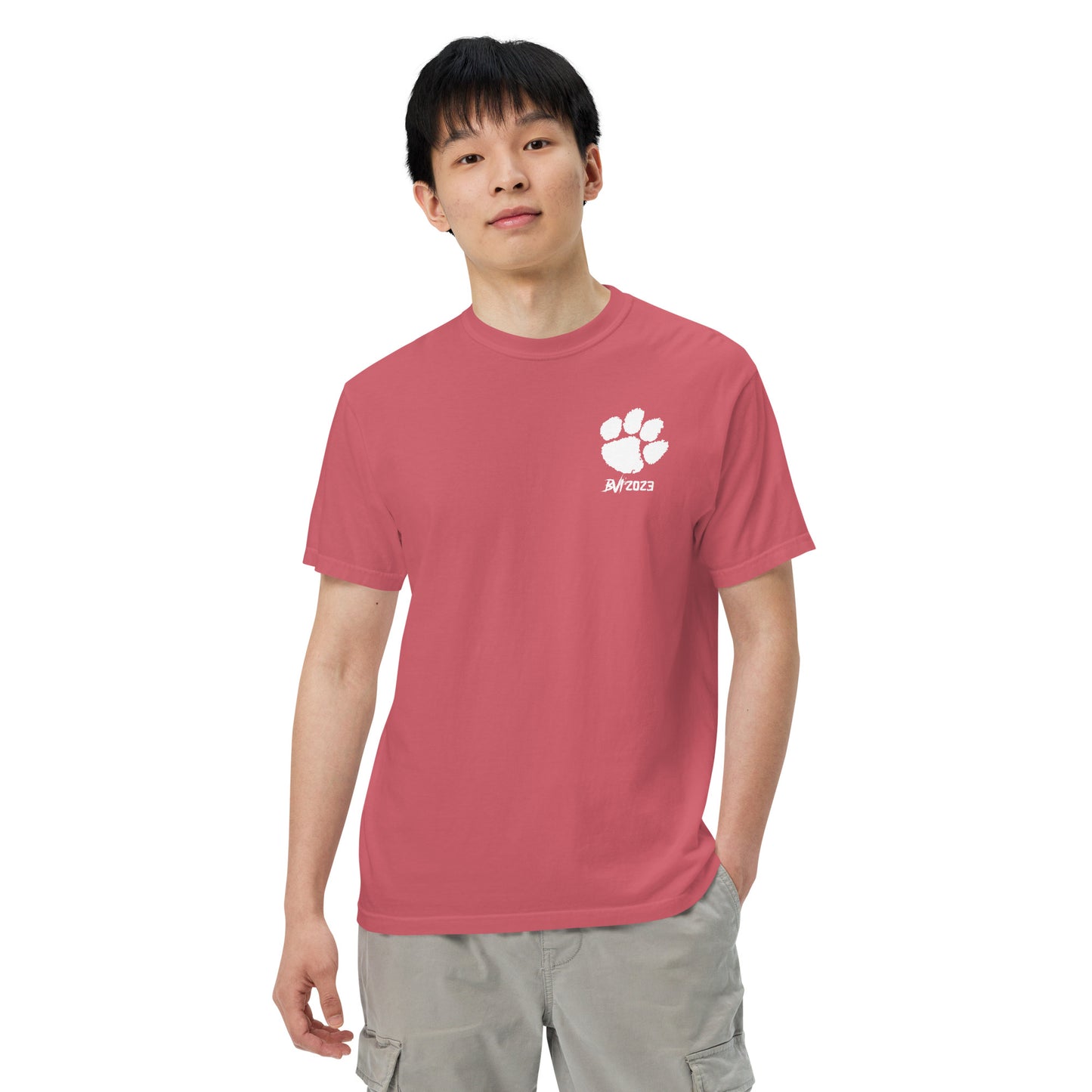 Sea Tiger-Men’s garment-dyed heavyweight t-shirt