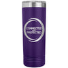 Connected And Protected-22oz Skinny Tumbler