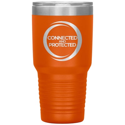 Connected And Protected-30oz Insulated Tumbler